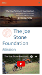 Mobile Screenshot of joestonefoundation.org